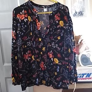 💐ADORABLE!!💐 OLD NAVY FLORAL PEASANT BLOUSE!